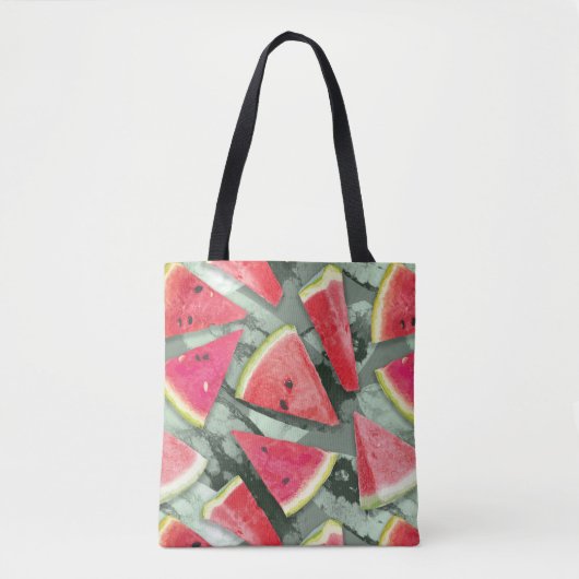 Watermelon-Muster Kreation 4 Tasche (Vorderseite)