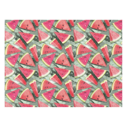 Watermelon-Muster Kreation 4 Tischdecke (Vorderseite (Horizontal))