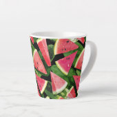 Watermelon-Muster Kreation 5 Milchtasse (Rechte Ecke)