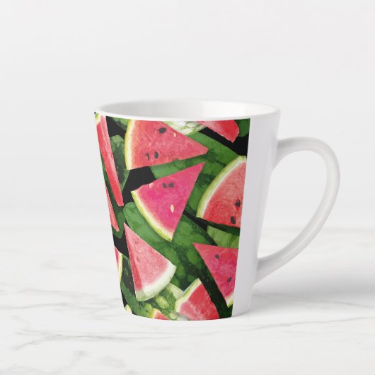Watermelon-Muster Kreation 5 Milchtasse (Rechts)