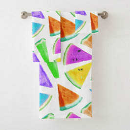 Watermelon-Muster Kreation 6 Badhandtuch Set