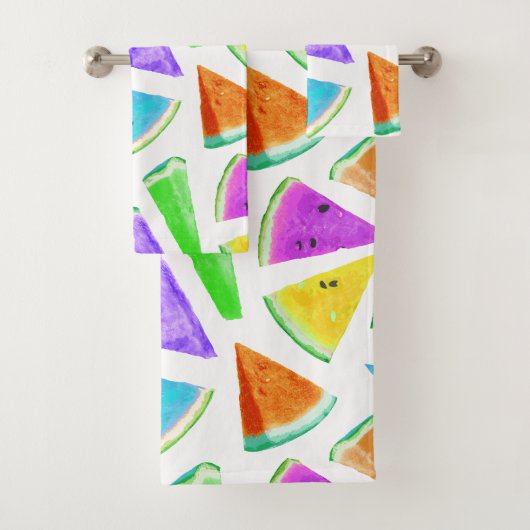 Watermelon-Muster Kreation 6 Badhandtuch Set (Insitu)