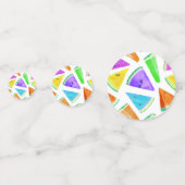 Watermelon-Muster Kreation 6 Konfetti (Rückseiten)