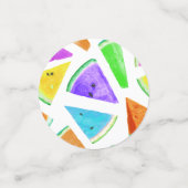 Watermelon-Muster Kreation 6 Konfetti (Klein Vorderseite)