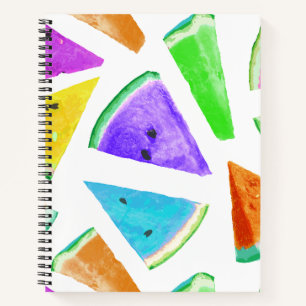 Watermelon-Muster Kreation 6 Notizblock