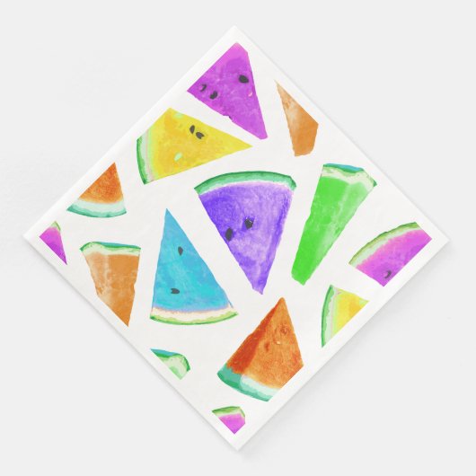 Watermelon-Muster Kreation 6 Serviette (Ecke)