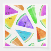 Watermelon-Muster Kreation 6 Serviette (Vorderseite)