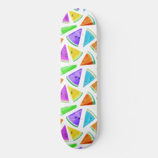 Watermelon-Muster Kreation 6 Skateboard (Vorderseite)