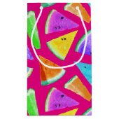 Watermelon-Muster-Kreation 9 Kleine Geschenktüte (Rückseite)