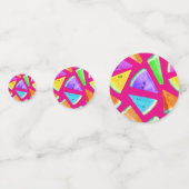 Watermelon-Muster-Kreation 9 Konfetti (Rückseiten)