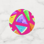 Watermelon-Muster-Kreation 9 Konfetti (Klein Vorderseite)