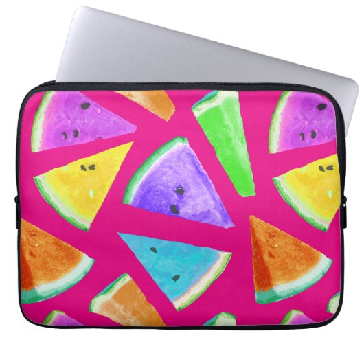 Watermelon-Muster-Kreation 9 Laptopschutzhülle (Vorderseite)