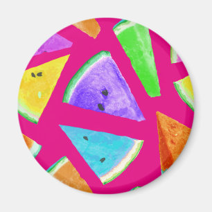 Watermelon-Muster-Kreation 9 Magnet