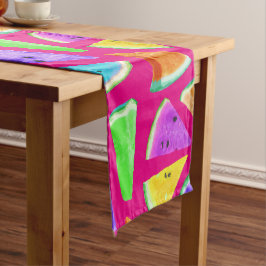 Watermelon-Muster-Kreation 9 Mittelgroßer Tischläufer