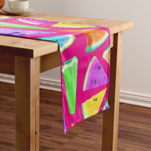 Watermelon-Muster-Kreation 9 Mittelgroßer Tischläufer (Beispiel)