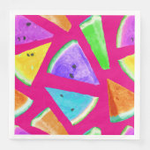 Watermelon-Muster-Kreation 9 Serviette (Vorderseite)