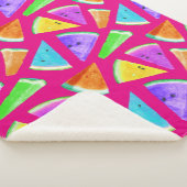Watermelon-Muster-Kreation 9 Sherpadecke (3/4)