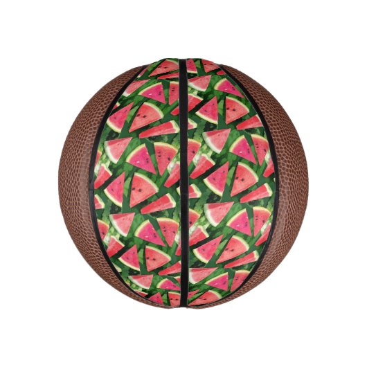 Watermelon-Muster Mini Basketball (Vertikal)