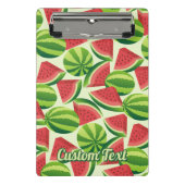 Watermelon Muster Mini Clipboard Mini Klemmbrett (Vorderseite)