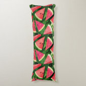 Watermelon-Muster Seitenschläferkissen (Vorderseite Vertikal)