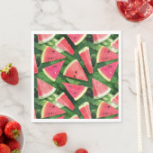 Watermelon-Muster Serviette (Beispiel)