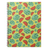 Watermelon Muster Spiral Notebook Notizblock (Vorderseite)