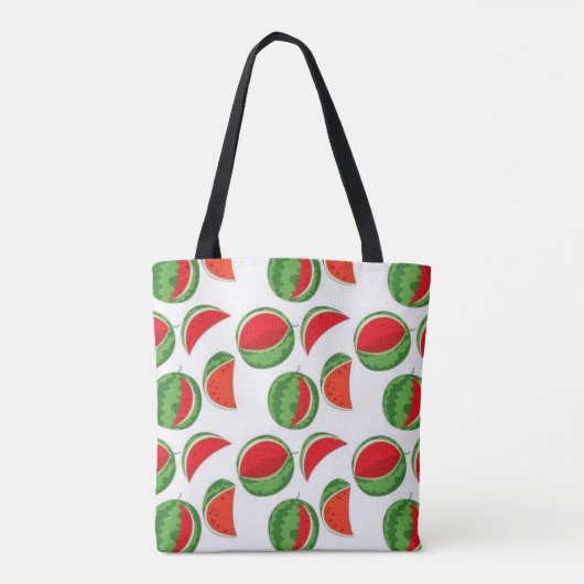 Watermelon-Muster Tasche (Rückseite)