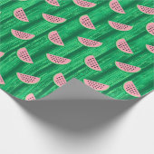 Watermelon-Musterpapier Geschenkpapier (Ecke)