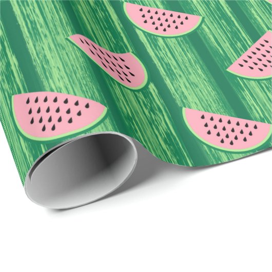 Watermelon-Musterpapier Geschenkpapier (Rolleneckpunkt)