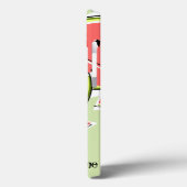 Watermelon 'Name' grünes iPad Mini-Gehäuse Case-Mate iPhone Hülle (Rückseite / Links)