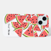Watermelon "Name" iPhone-Fall Case-Mate iPhone Hülle (Rückseite (Horizontal))