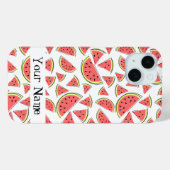 Watermelon "Name" Multi iPhone Fall Case-Mate iPhone Hülle (Rückseite (Horizontal))