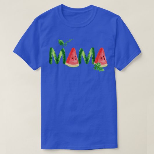 Watermelon Obst Beste Mama Vegan Vegetarier T-Shirt (Design vorne)