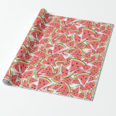 Watermelon Packpapier große Muster (Ungerollt)