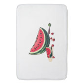 Watermelon Palestine Badematte (Vorderseite Vertikal)