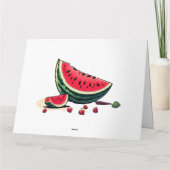 Watermelon Palestine Karte (Rückseite)