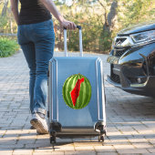 Watermelon Palestine Map Slice Aufkleber (Koffer Insitu)