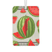 Watermelon Palestine Map Slice Autolufterfrischer (Rückseite)