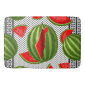 Watermelon Palestine Map Slice Badematte (Vorderseite)