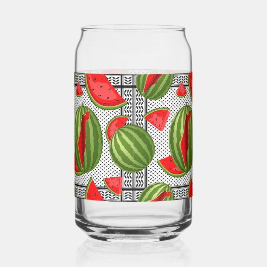 Watermelon Palestine Map Slice Dosenglas (Rechts)