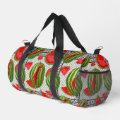Watermelon Palestine Map Slice Duffle Bag (Rechte Ecke)