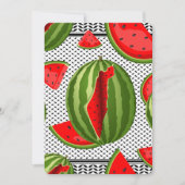 Watermelon Palestine Map Slice Einladung (Vorderseite)