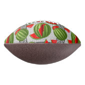 Watermelon Palestine Map Slice Football (Gedreht 90)