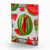 Watermelon Palestine Map Slice Fotoblock (Rechts)