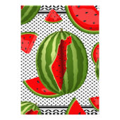 Watermelon Palestine Map Slice Fotodruck (Vorne)