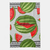 Watermelon Palestine Map Slice Geschirrtuch (Vertikal)