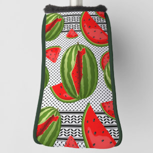 Watermelon Palestine Map Slice Golf Headcover