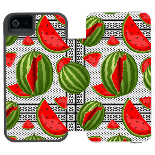 Watermelon Palestine Map Slice Incipio Watson™ iPhone 5 Geldbörsen Hülle