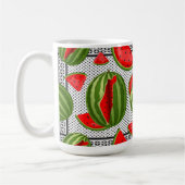 Watermelon Palestine Map Slice Kaffeetasse (Links)