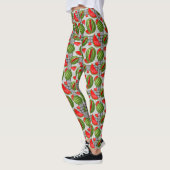 Watermelon Palestine Map Slice Leggings (Links)